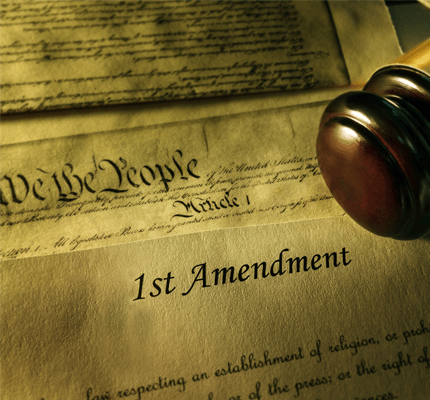 美国宪法第一修正案与法院木槌